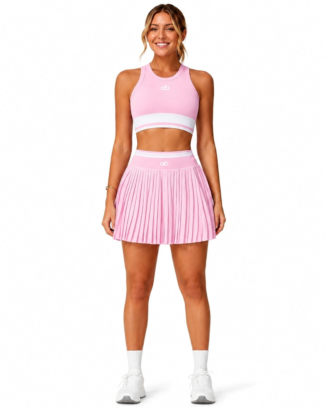 ARVYN Courtarc Pleated Active Set