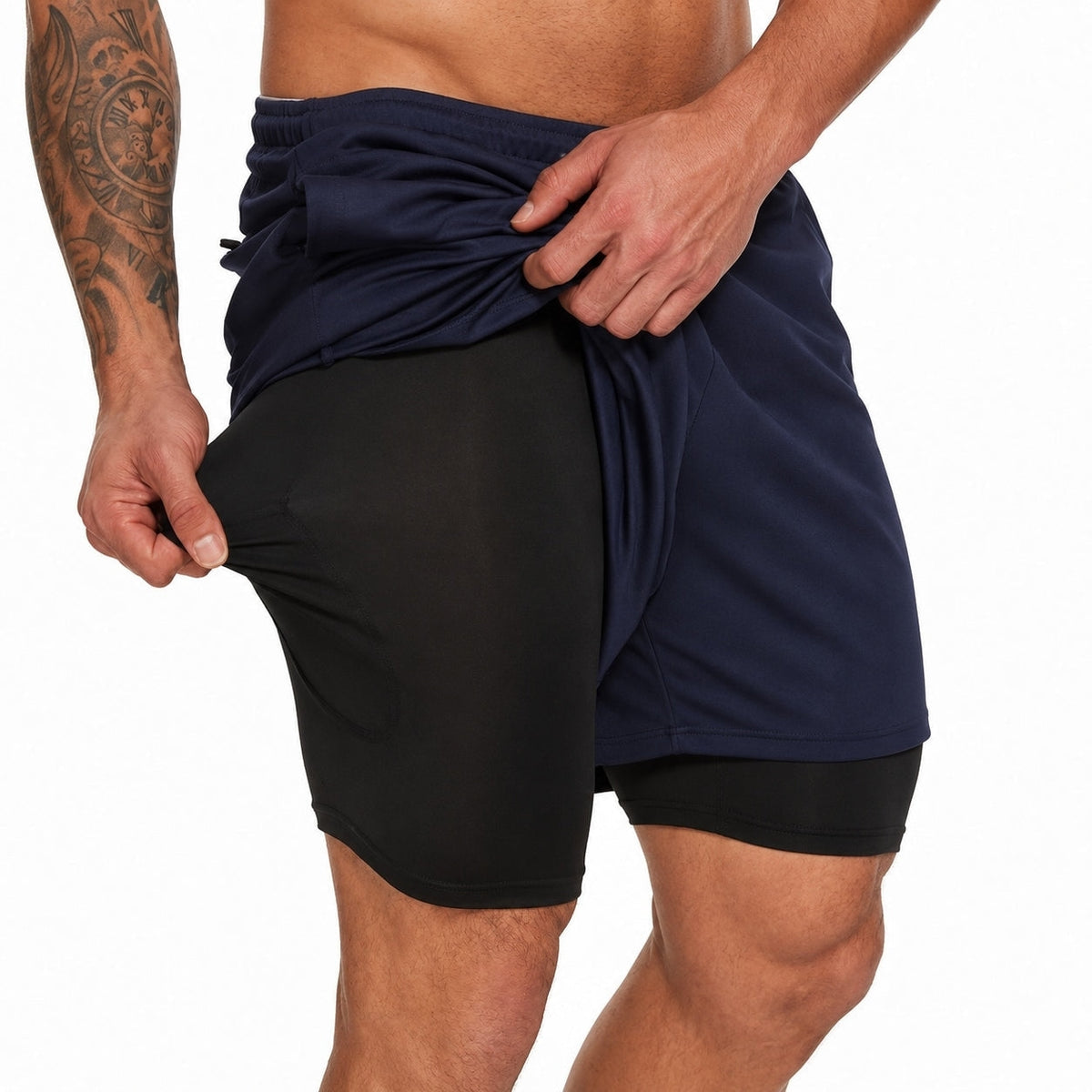 ARVYN Dualpace Training Shorts — 4 Pack