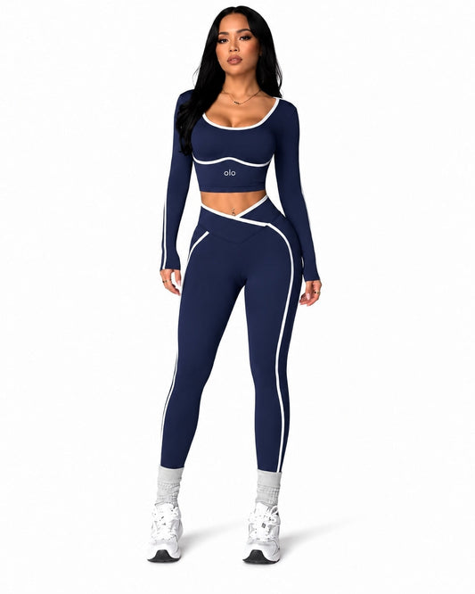 ARVYN Contourline Long-Sleeve Set