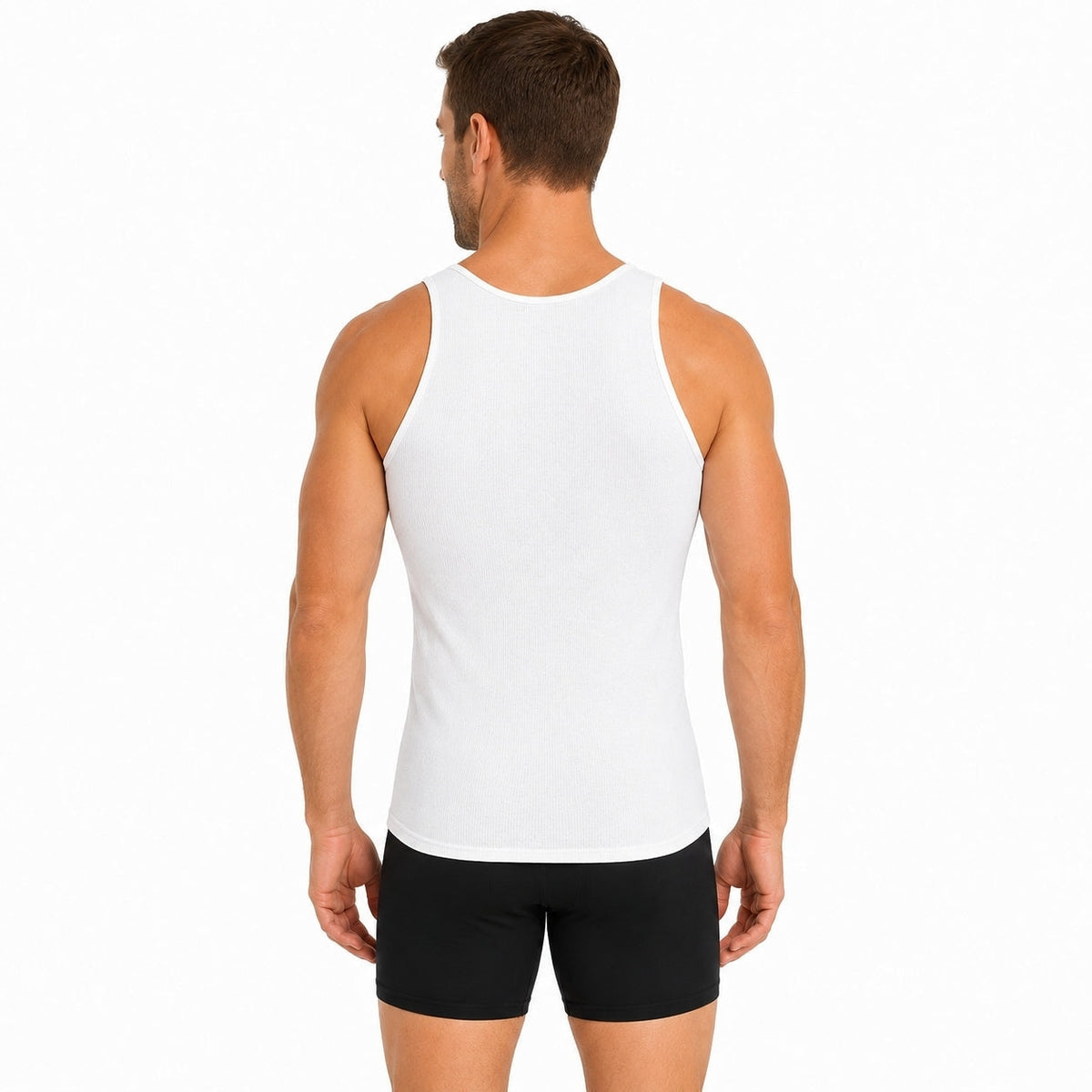ARVYN Baselayer Ribbed Tanks — 6 Pack