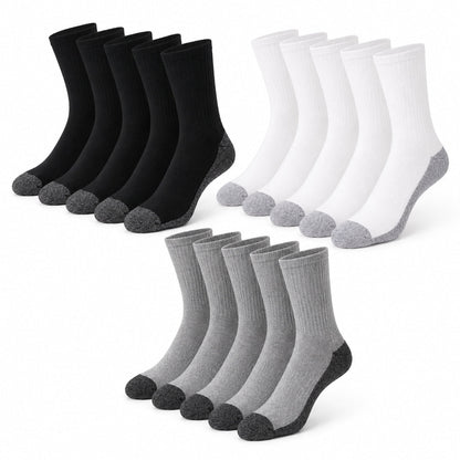 ARVYN Drystep Cushioned Socks — 20 Pair Pack