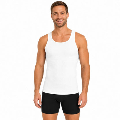 ARVYN Baselayer Ribbed Tanks — 6 Pack