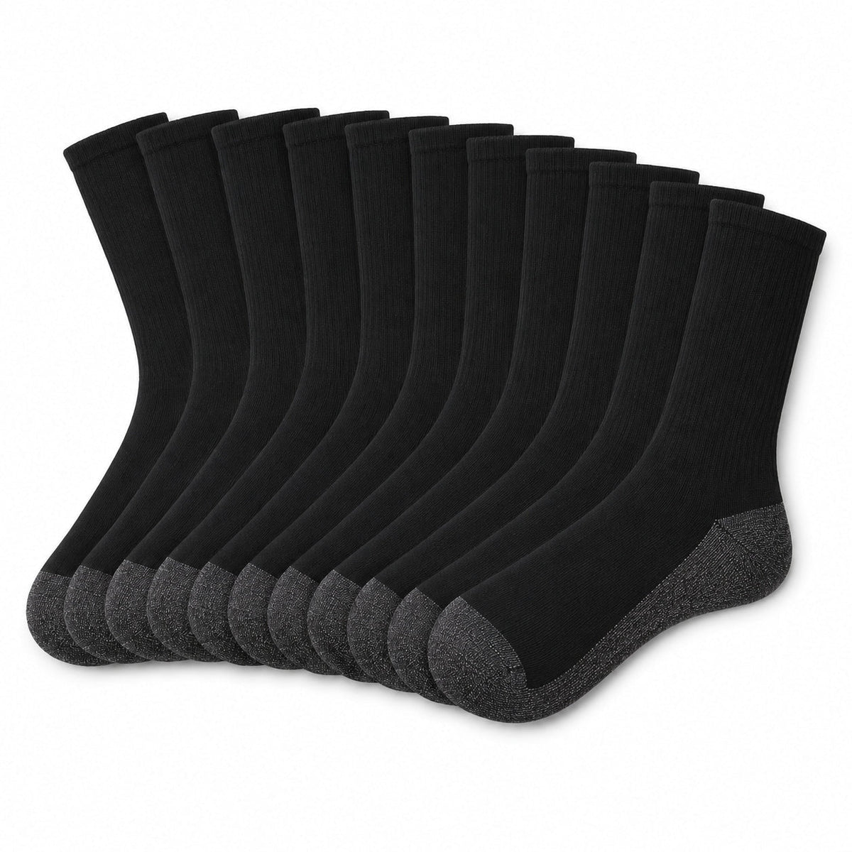 ARVYN Drystep Cushioned Socks — 20 Pair Pack
