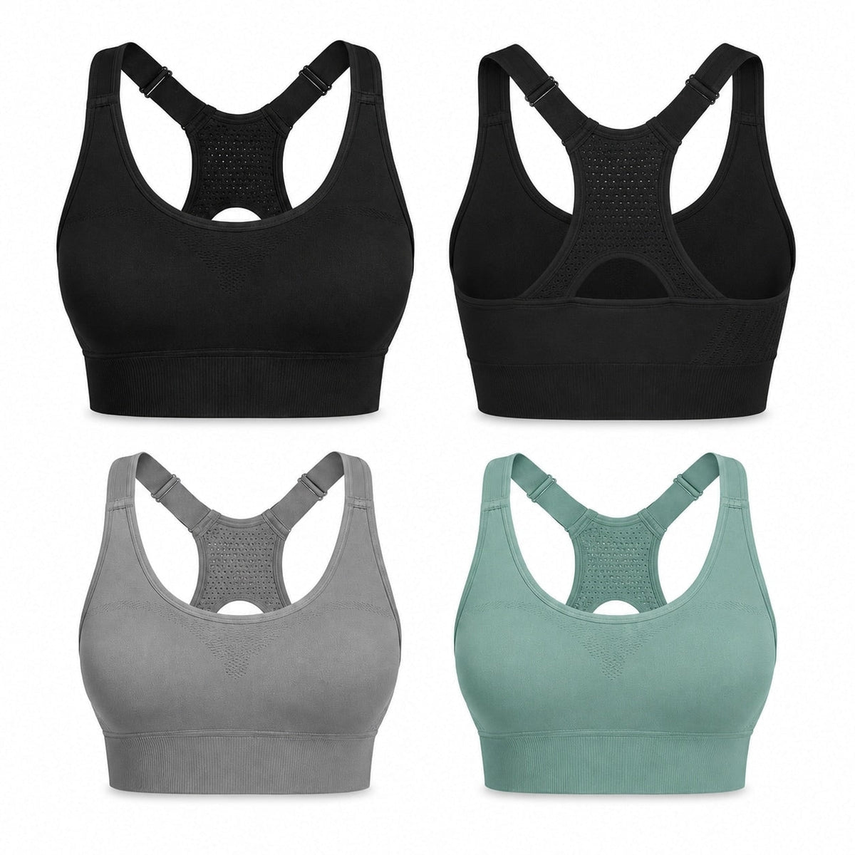 ARVYN Trisupport Sports Bras — 3 Pack
